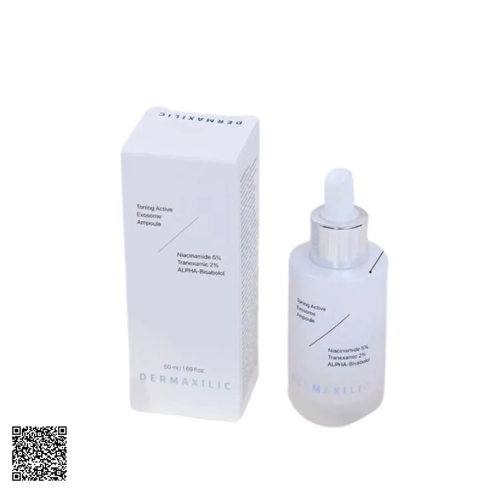 Dermaxilic Toning Active Exosome Ampoule Tinh Chất Dưỡng Sáng, Phục Hồi Da Hàn Quốc 50ml