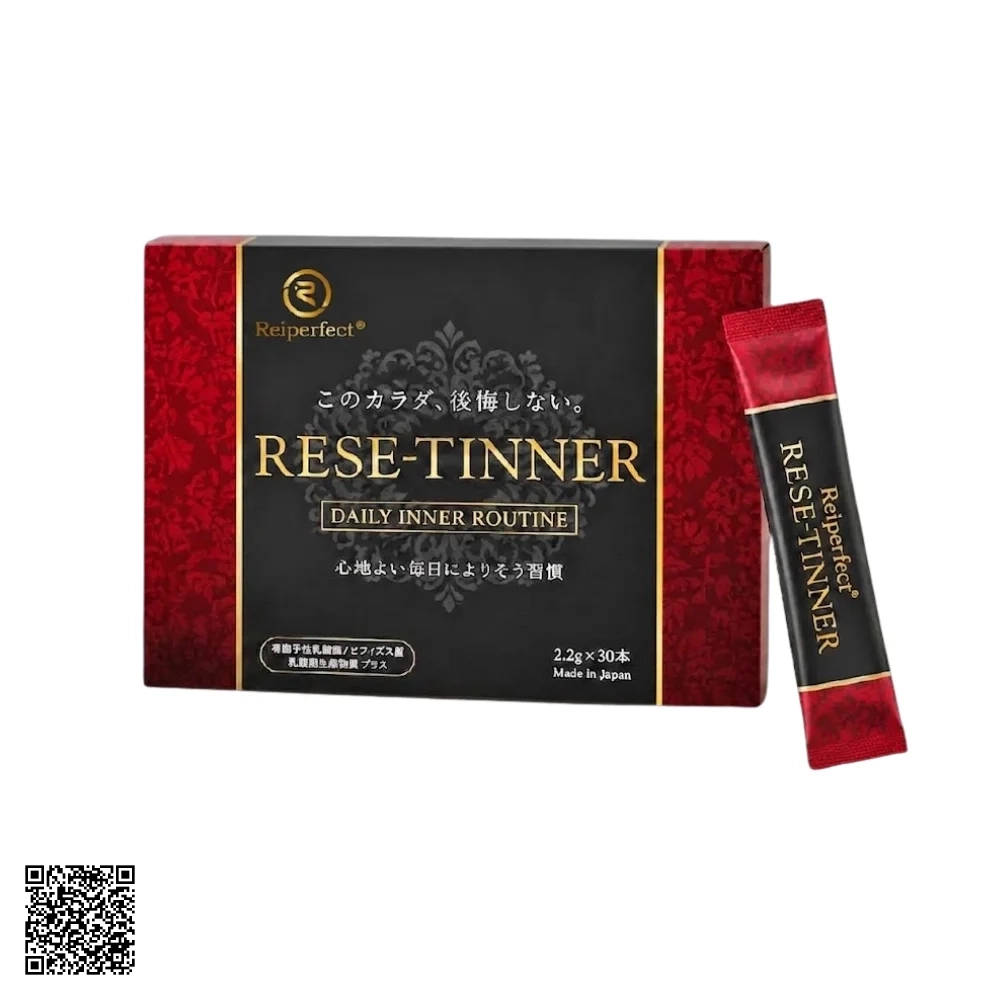 Bột Men Vi Sinh ReSeT-Inner Hỗ Trợ Cân Bằng Nội Tiết, Chăm Sóc Sức Khỏe Phụ Nữ Nhật Bản