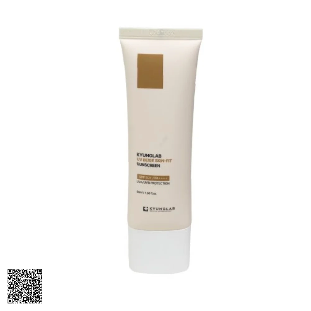 Kem Chống Nắng KyungLab UV Beige Skin-Fit Sunscreen Nâng Tone Tự Nhiên, Che Phủ Nhẹ Hàn Quốc 50ml