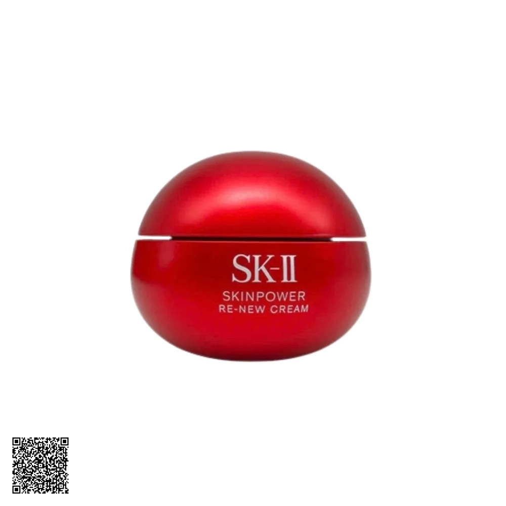 SK-II Skinpower Re-new Cream Kem Dưỡng SK-II Dưỡng Ẩm Chống Lão Hóa Trắng Da Nhật Bản Mini 15g