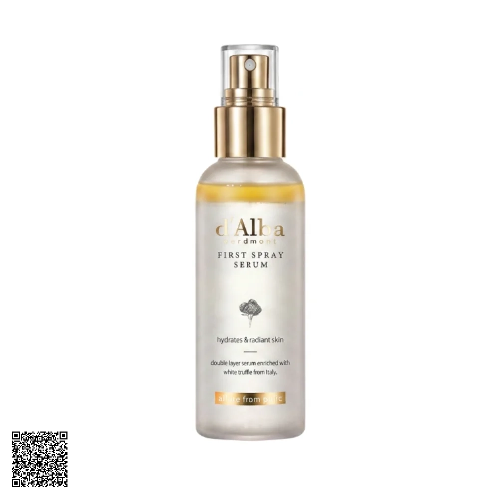 Xịt Khoáng d'Alba White Truffle First Spray Serum Dưỡng Căng Bóng Da, Cấp Ẩm Hàn Quốc 100ml