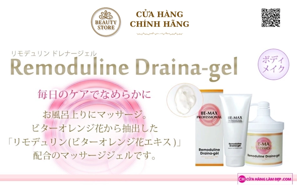 Gel Massage Tiêu Mỡ Be-Max Remoduline Draina