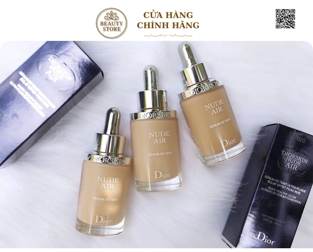 Kem Nền Dior Nude Air Serum Foundation