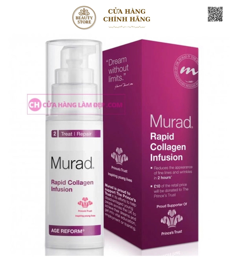 Serum Collagen Thế Hệ Mới Murad Rapid Collagen Infusion 30ml