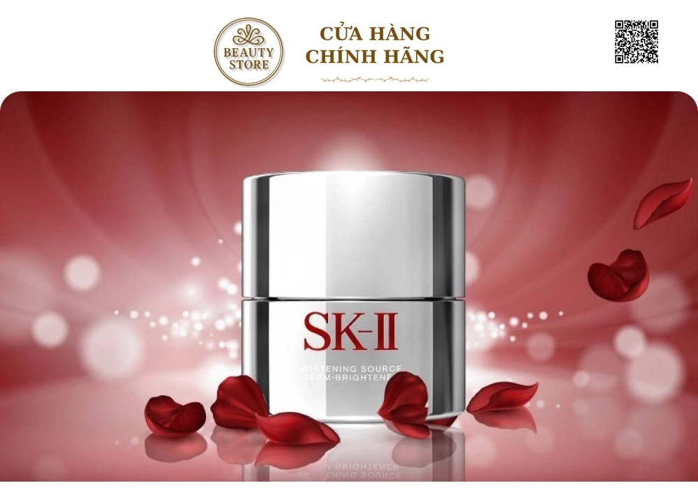 Kem trị nám tàn nhang đêm SK-II Whitening Source Derm Brightener 75g