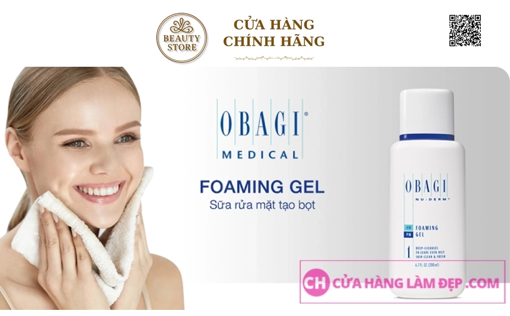 Sữa Rửa Mặt Obagi Nu-derm Foaming Gel