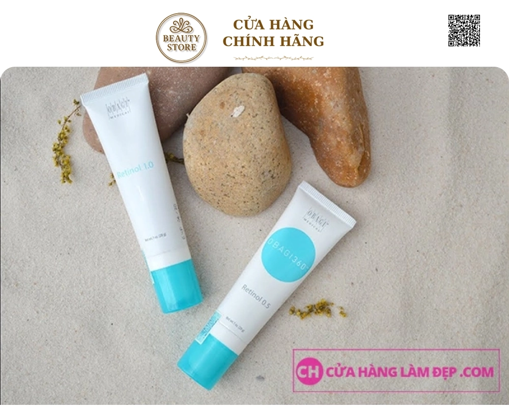 Kem dưỡng da trẻ hóa, ngừa mụn,cân bằng sắc tố da Obagi 360 Retinol 0.5%
