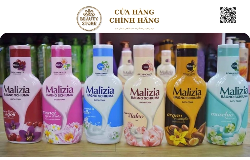 Sữa Tắm Malizia Bagno Schiuma – Mỹ Phẩm Của Ý