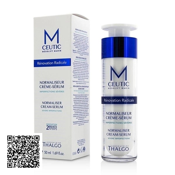 Kem Dưỡng Điều Trị Và Ngăn Ngừa Mụn Thalgo Mceutic Normaliser Cream-Serum 50ml