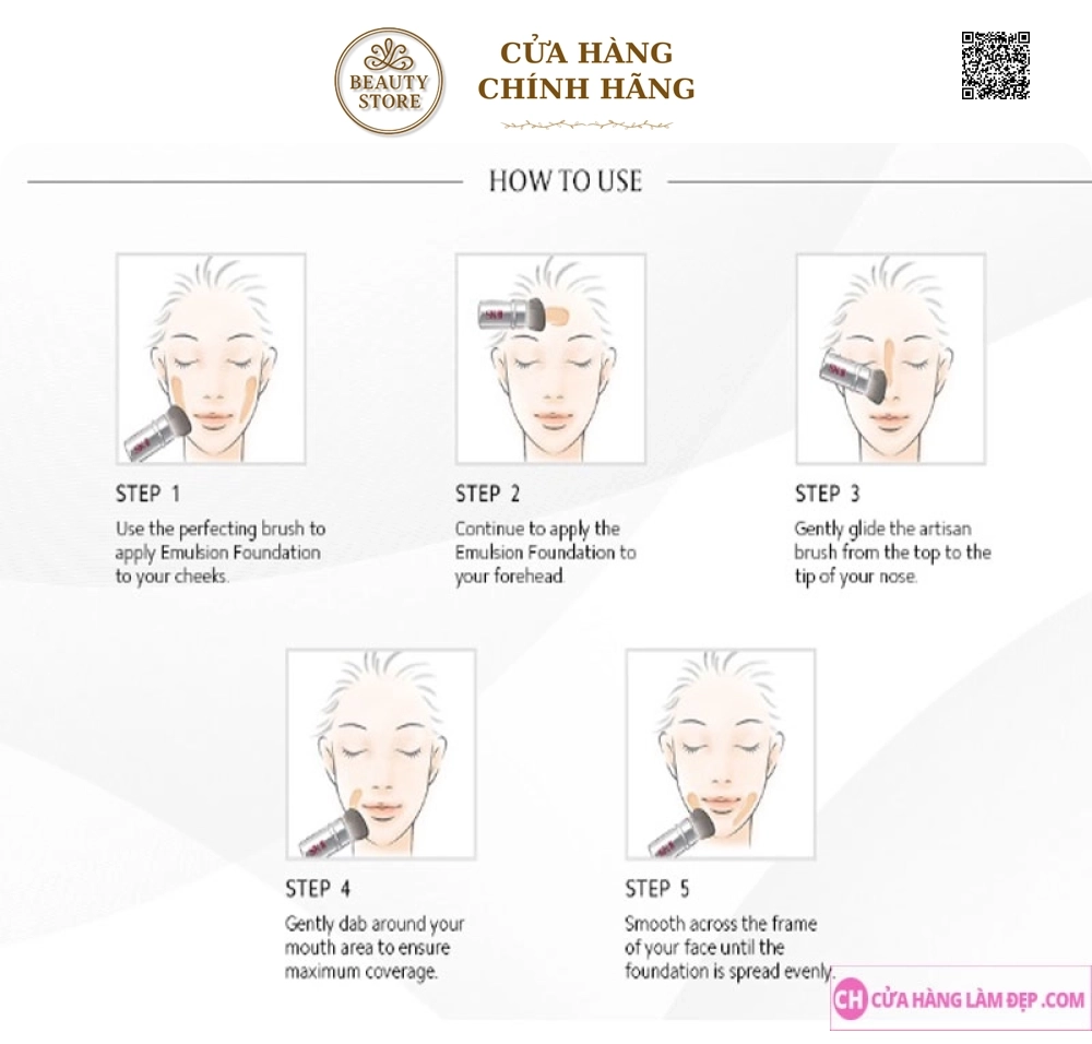 Phấn Kem Nền SK-II Clear Beauty Artisan Brush Foundation Moist