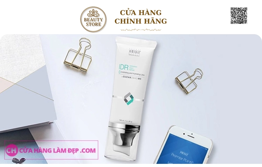 Lotion Dưỡng Ẩm Và Tẩy Tế Bào Chết SUZANOBAGIMD Intensive Daily Repair (IDR)