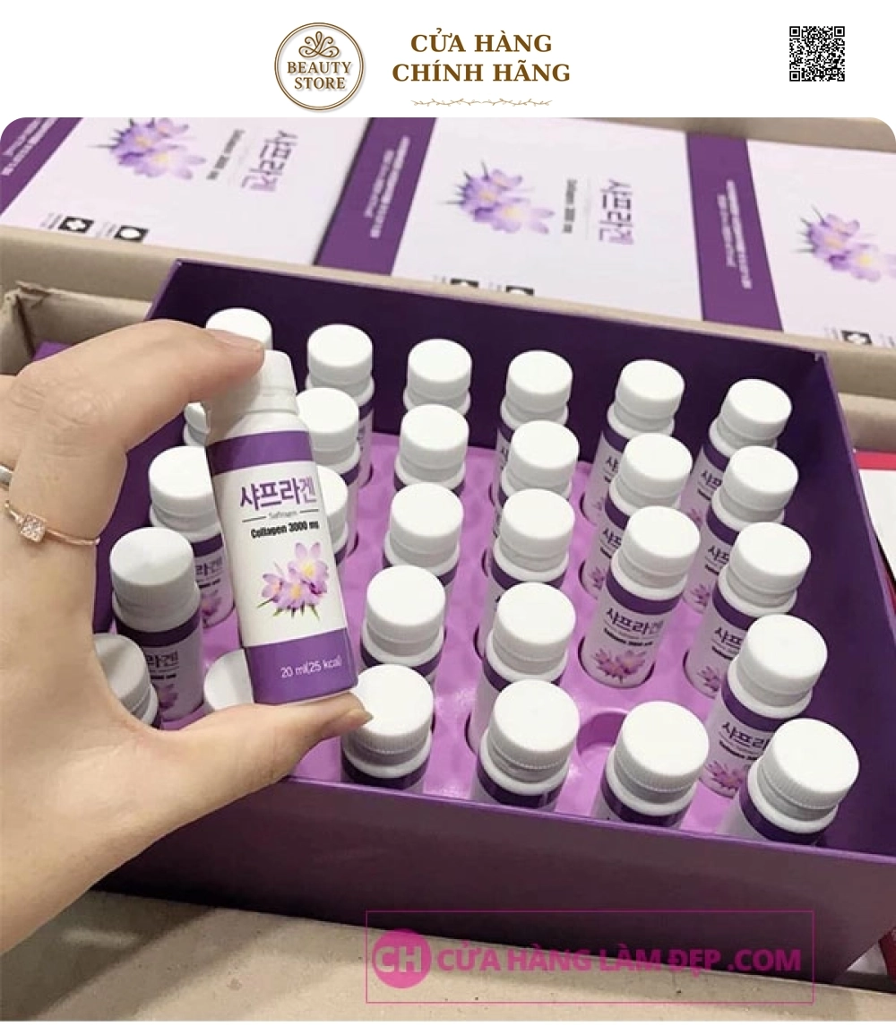Nước Uống Làm Đẹp Saffon Collagen Hàn Quốc 3000mg