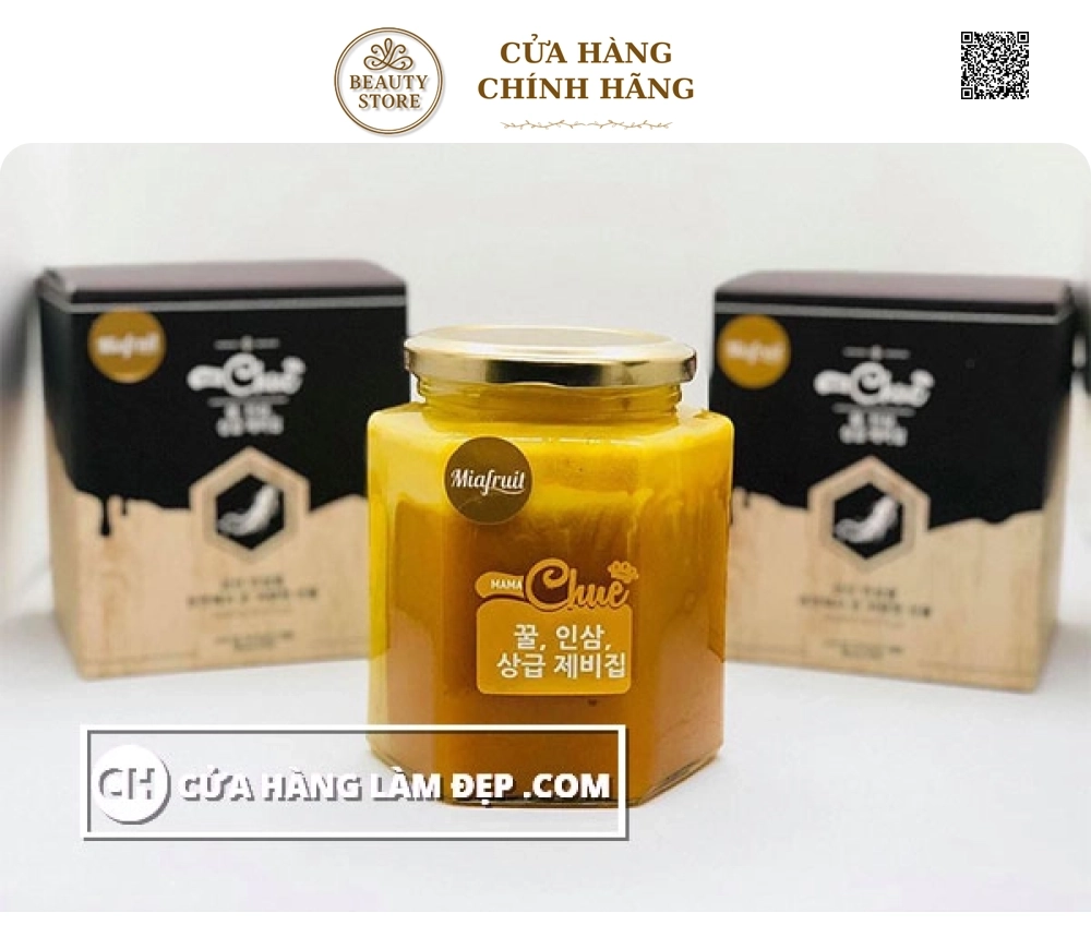 Sâm Nghệ Mật Ong Mama Chuê Cao Cấp 500g Genie Hàn Quốc