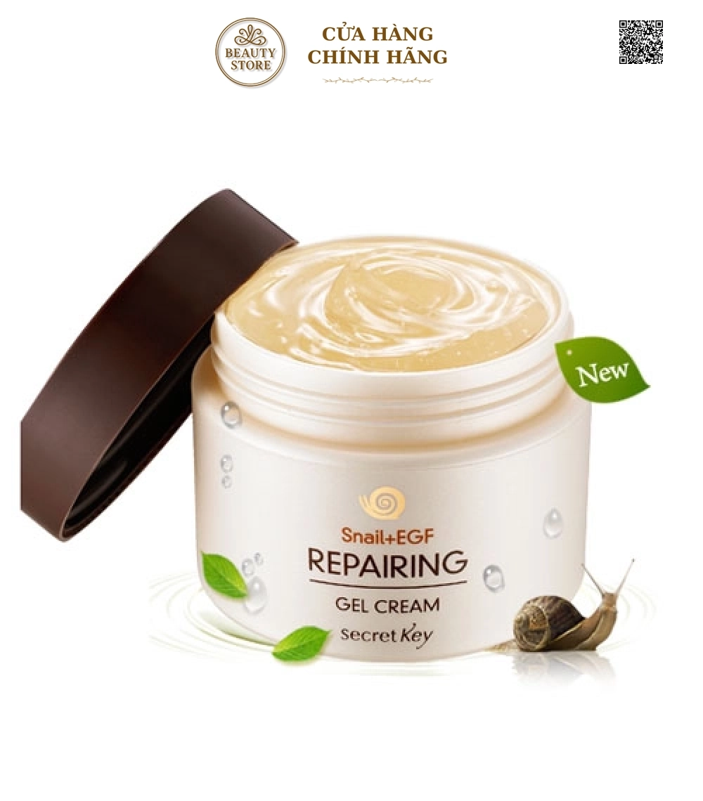 Kem Dưỡng Phục Hồi Và Điều Trị Da Secret Key Repairing Gel Cream