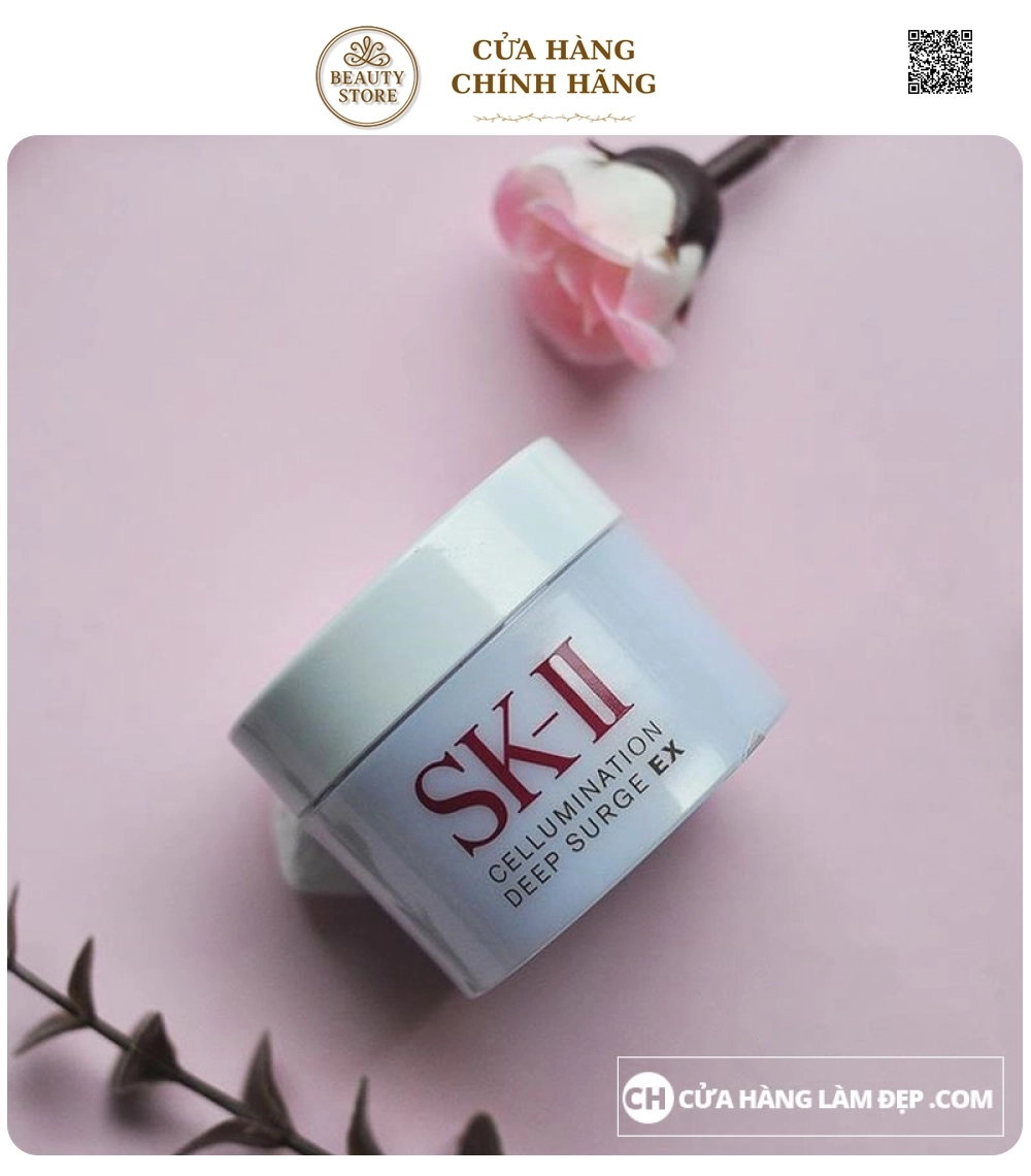 Kem Dưỡng Trắng, Căng Mịn Da SK-II Cellumination Deep Surge Ex 15g