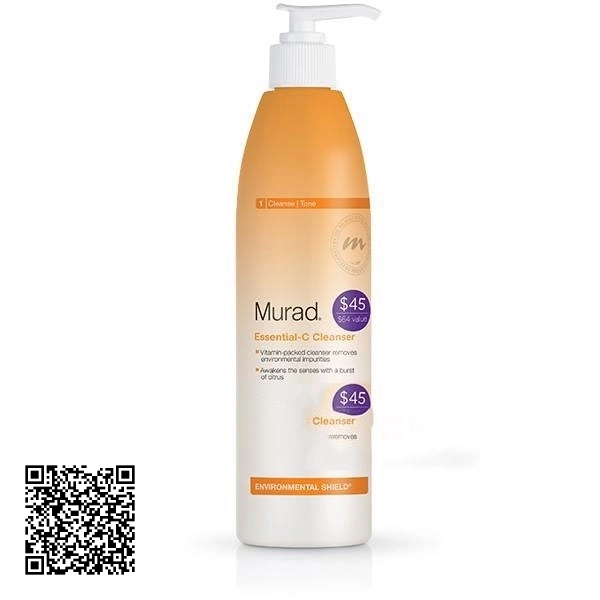 Sữa Rửa Mặt Essential-C Cleanser Murad - Dạng Chai Xịt Vòi