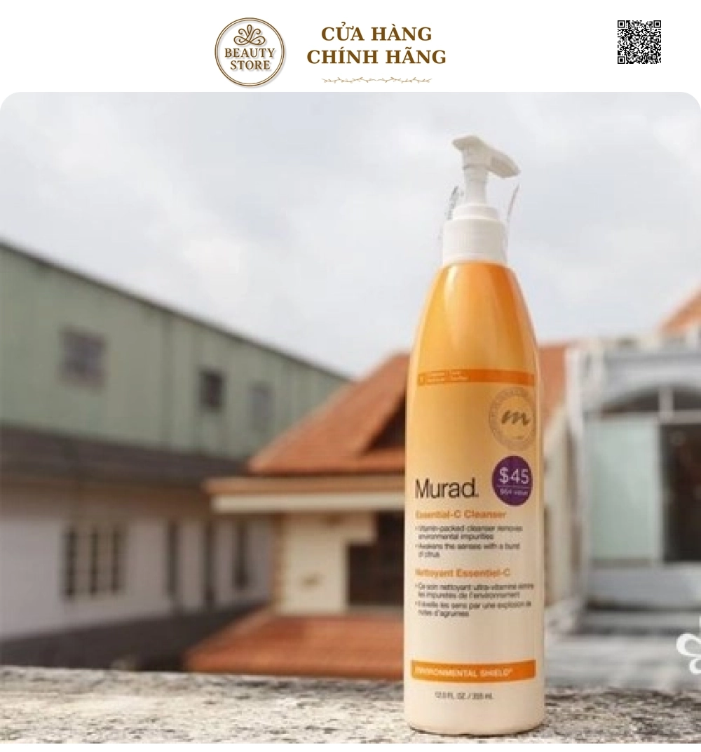 Sữa Rửa Mặt Essential-C Cleanser Murad - Dạng Chai Xịt Vòi
