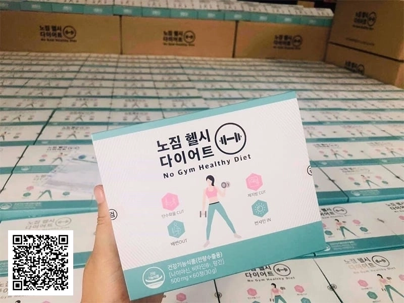 Viên Uống Giảm Cân Genie No Gym Healthy Diet Hàn Quốc
