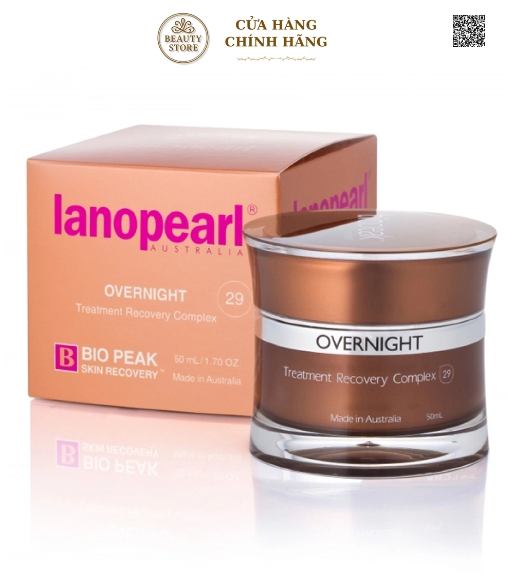 Kem Dưỡng Da Ban Đêm Lanopearl Overnight Treatment Recovery Complex