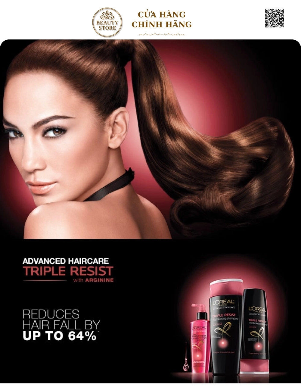 Dầu Gội Loreal Color Vibrancy Shampoo Dành Cho Tóc Nhuộm