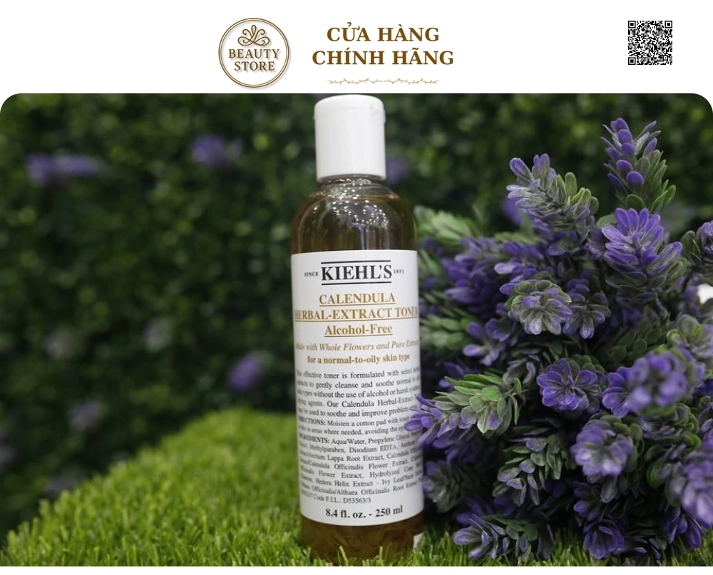 Nước Hoa Cúc Kiehl’s Calendula Herbal Extract Alcohol Free Toner