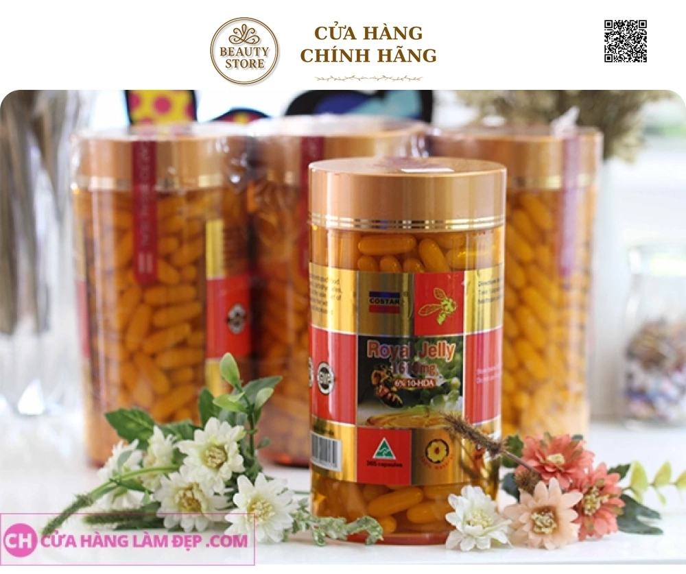Sữa Ong Chúa Royal Jelly Costar (1610mg x 365 viên)