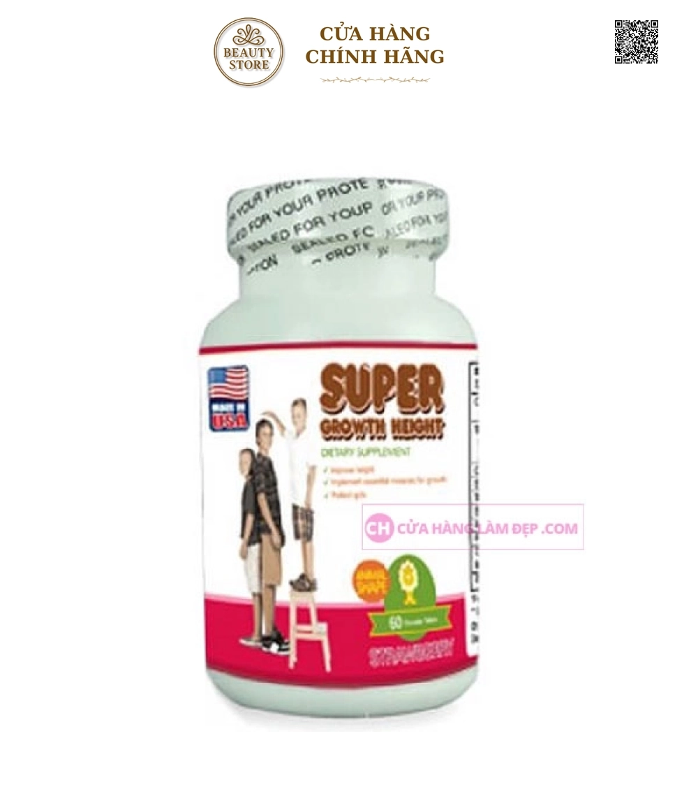 Super Growth Height - Viên Uống Tăng Chiều Cao Hiệu Quả