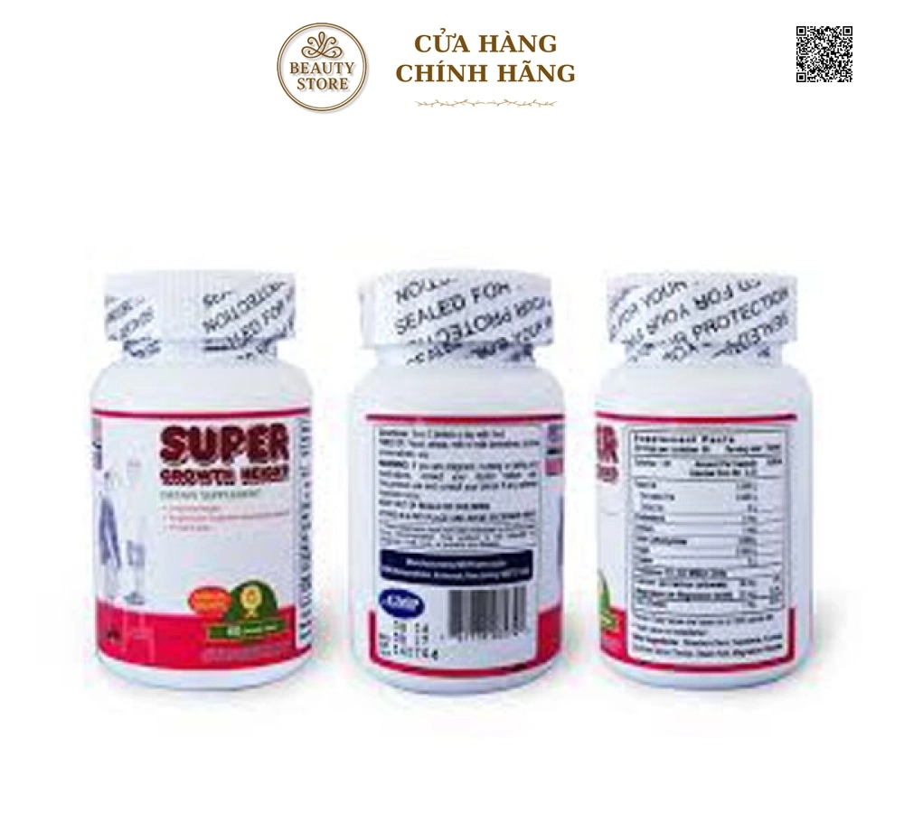 Super Growth Height - Viên Uống Tăng Chiều Cao Hiệu Quả