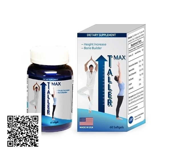 Taller Max Viên uống Tăng Chiều Cao Hiệu Quả Từ Mỹ