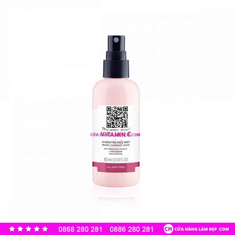 Xịt Khoáng Vitamin E Hydrating Face Mist
