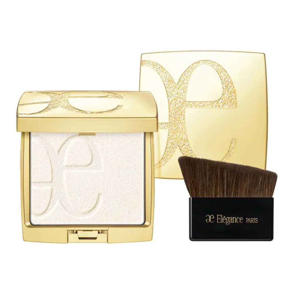 Elegance Highlight Attimiere Veil Phấn Bắt Sáng Tone 02 - Glow Tự Nhiên, Dưỡng Ẩm & Bảo Vệ Da