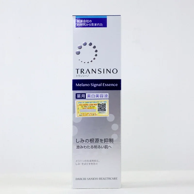Tinh Chất Ngăn Chặn Kép Transino Melano Signal Essence Trắng Sáng Da Nhật Bản 50g – Giải Pháp Trắng Da, Xóa Nám, Chống Lão Hóa