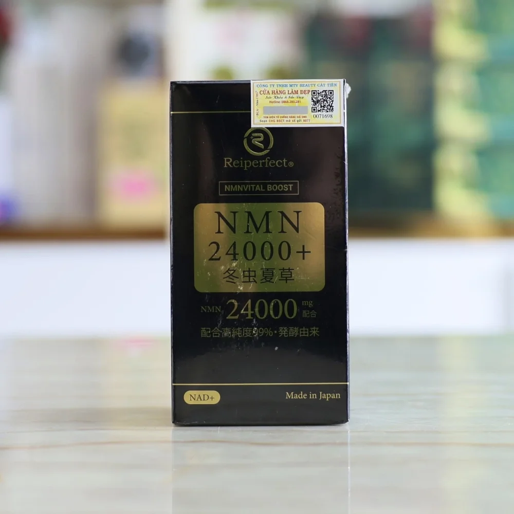 Viên Uống NMN 24000+ Tochukasou Reiperfect Hoàng Gia Nhật Bản – Trẻ Hóa Tế Bào, Kéo Dài Tuổi Thọ