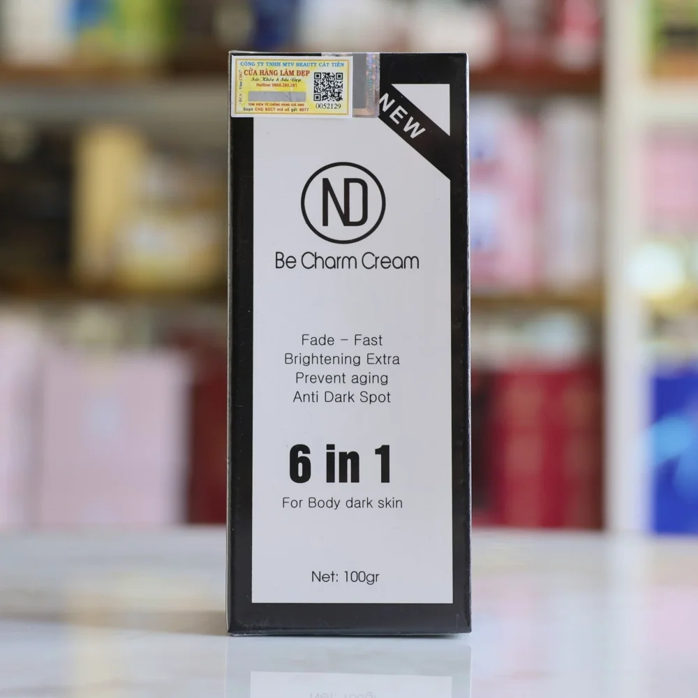 Kem Trị Thâm Đa Năng ND Be Charm Cream Dark Skin 100ml – Dưỡng Da Trắng Sáng, Mềm Mại, Đàn Hồi