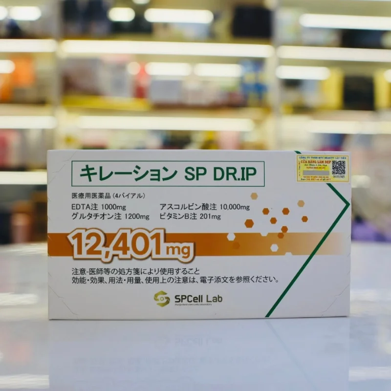 Spcell Lab SP DR.IP 12.401mg – Truyền Thải Độc Kim Loại Nặng, Sáng Da, Tăng Sức Đề Kháng