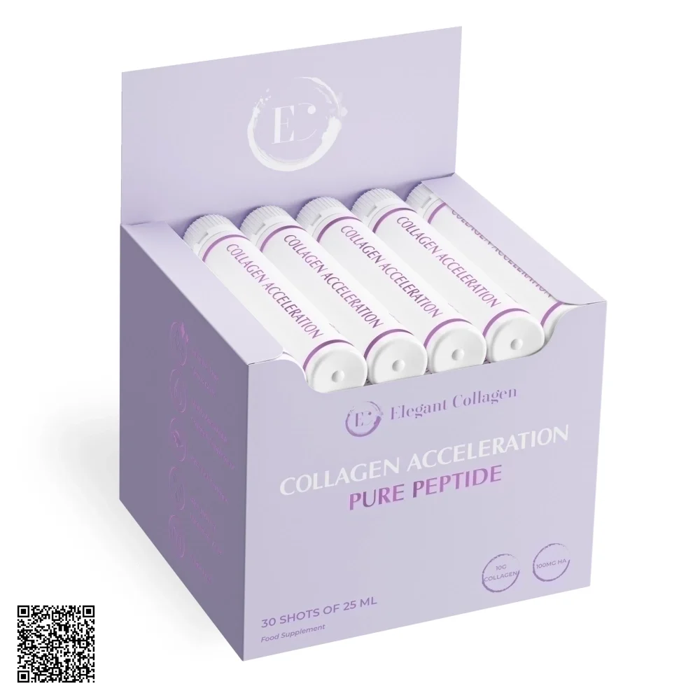 Elegant Collagen Acceleration – Collagen 10000mg Thụy Điển Giúp Săn Chắc Da, Ngăn Lão Hóa | 30 Ống 25ml