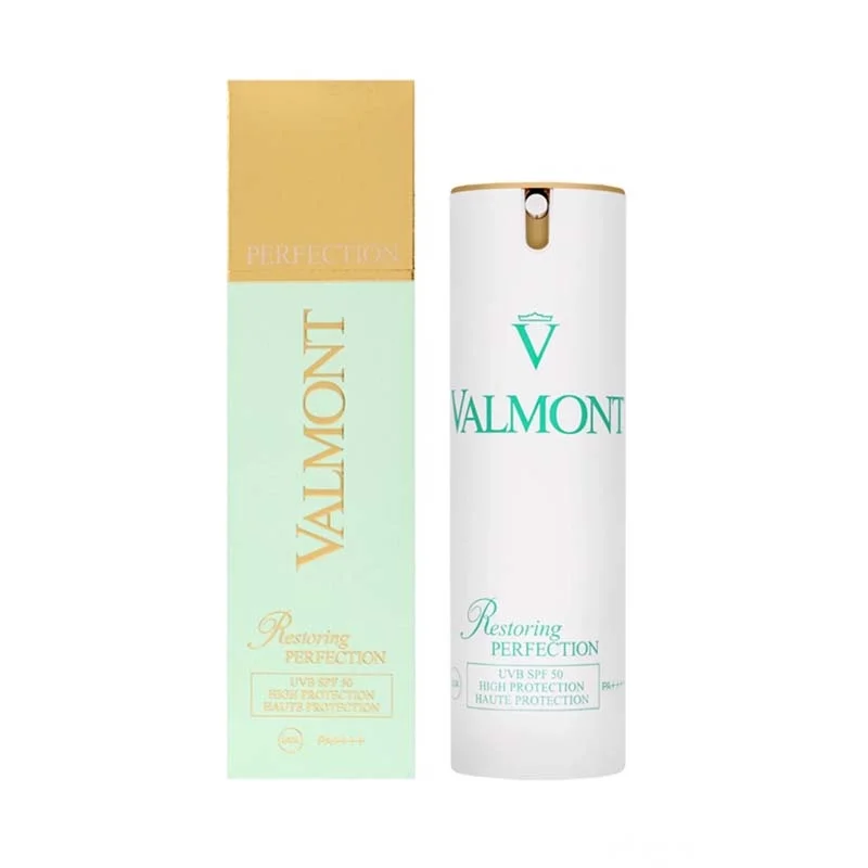 Kem Chống Nắng Valmont Restoring Perfection UVB High Protection SPF50 30ml - Bảo Vệ, Phục Hồi & Dưỡng ẩm
