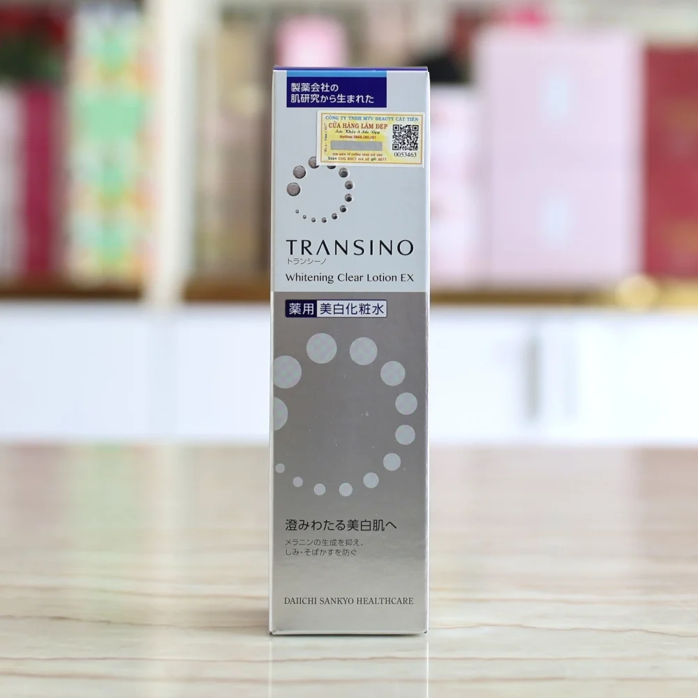 Nước Hoa Hồng Dưỡng Trắng Da Transino Whitening Clear Lotion EX – Dưỡng trắng da Nhật Bản 150ml