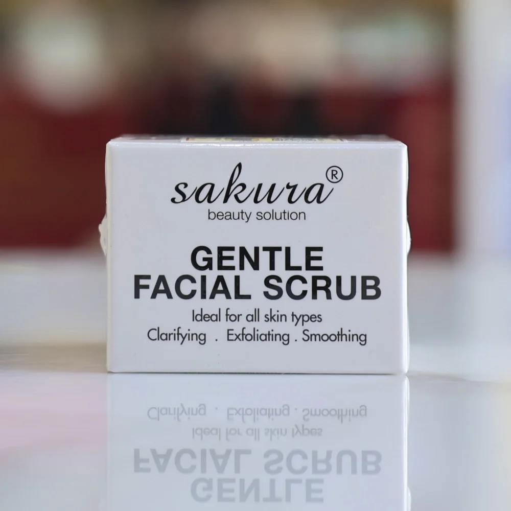 Kem Tẩy Tế Bào Chết Da Mặt Sakura Gentle Facial Scrub 30g – Từ Nhật Bản